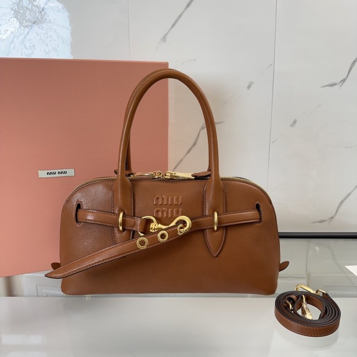 Aventure Nappa Leather Top-Handle Bag“33*17*11CM”-0811=