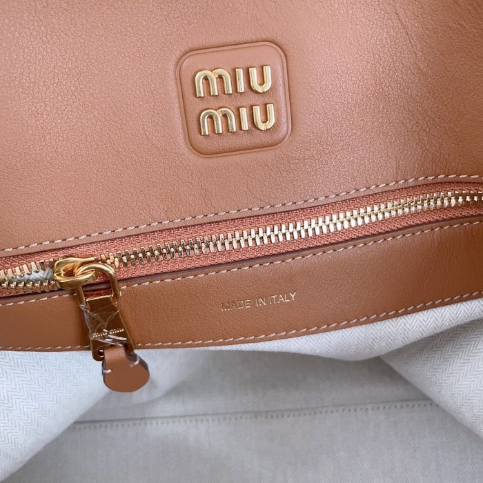 Logo-Embossed Shoulder Bag“38*27*16CM”-0801=