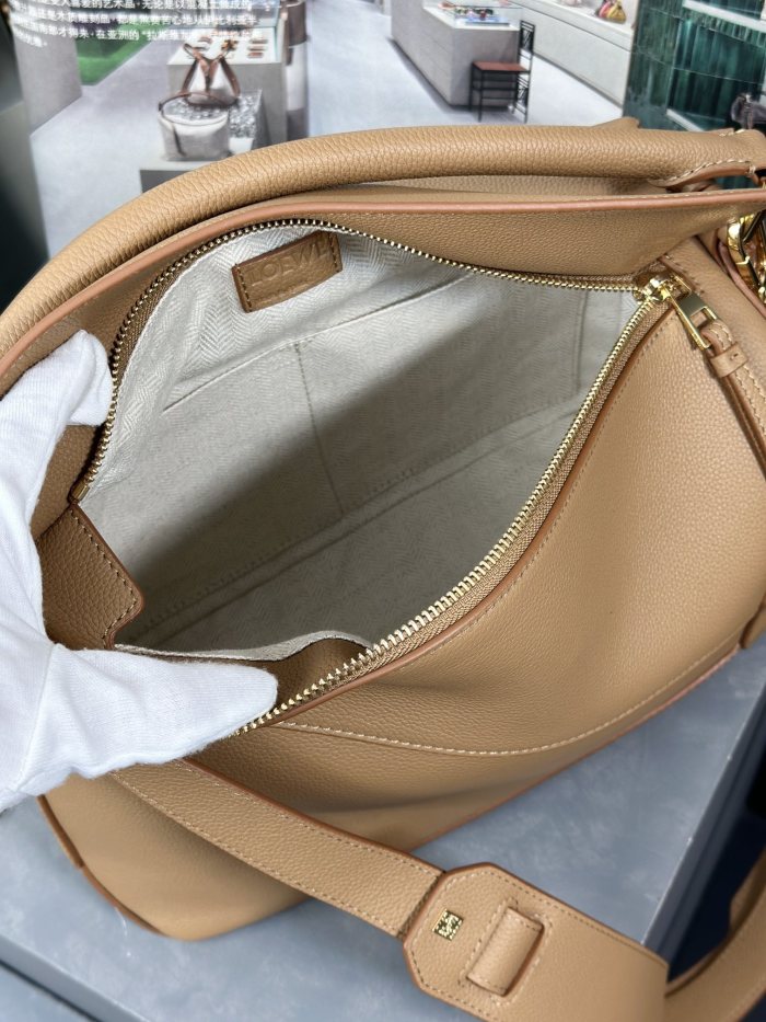 Medium Puzzle Edge bag in classic calfskin“29*19.5*14CM”-057=