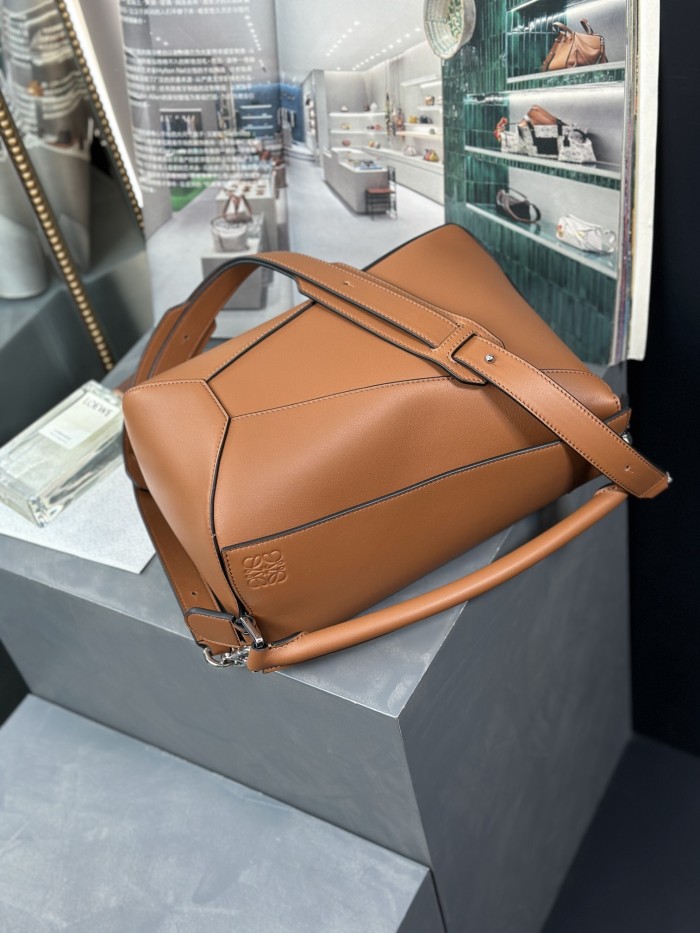 Medium Puzzle Edge bag in classic calfskin“29*19.5*14CM”-057=