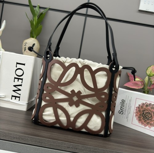 Anagram Cutout Small Tote Bag“32*25.5*12CM”-078=