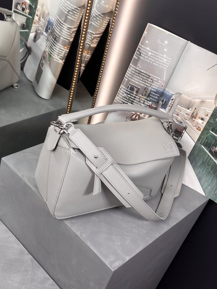 Medium Puzzle bag in classic calfskin“29*18*12CM”-027=