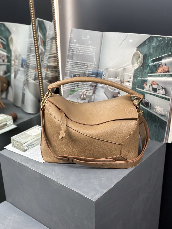 Medium Puzzle Edge bag in classic calfskin“29*19.5*14CM”-057=