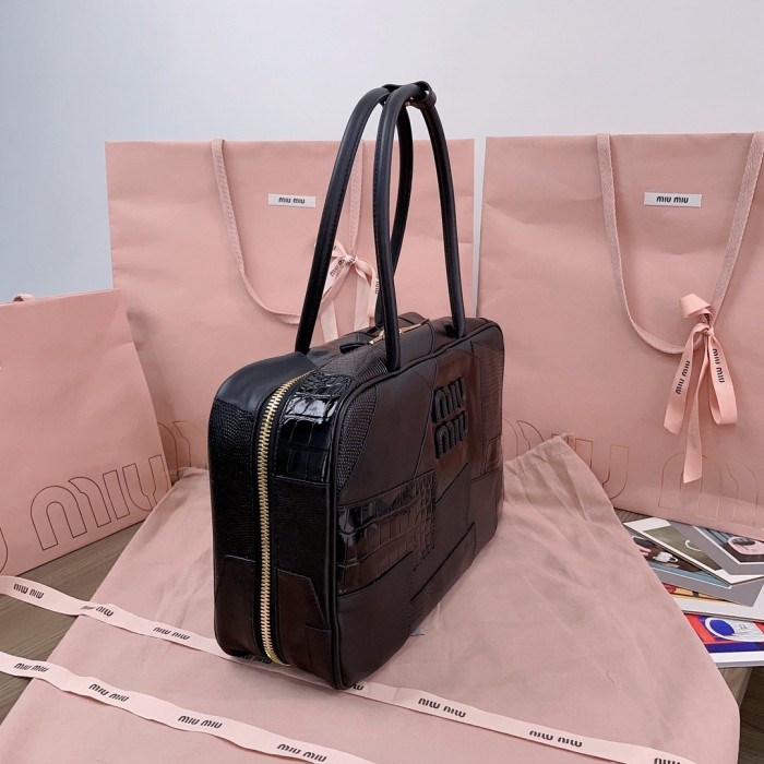 Beau Leather Bag“34*23*12CM”-0531=
