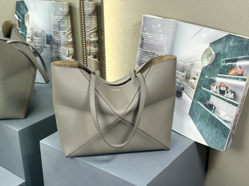 Medium Puzzle Fold Tote bag“31.5*29*12.5CM”-087=