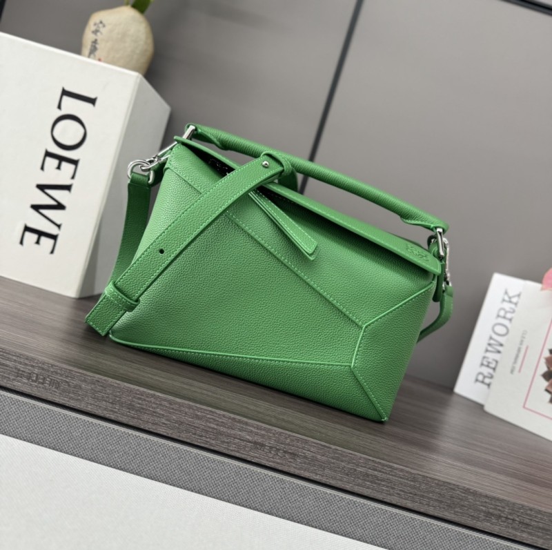 Puzzle Edge Bag In Soft Grained Calfskin“24*16.5*10.5CM”-009=
