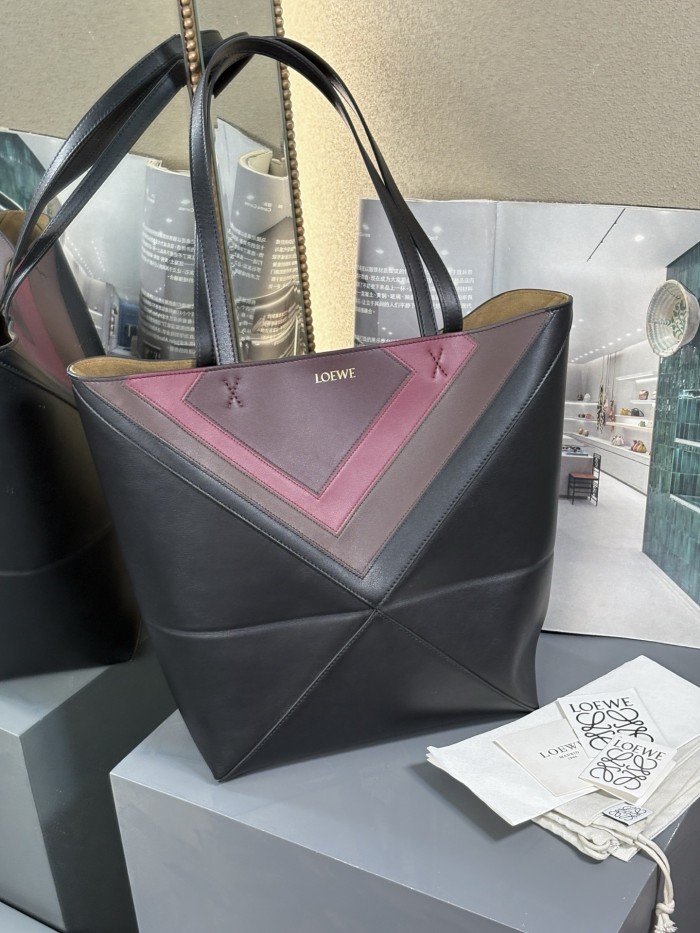 Medium Puzzle Fold Tote bag“31.5*25.5*14.5CM”-027=