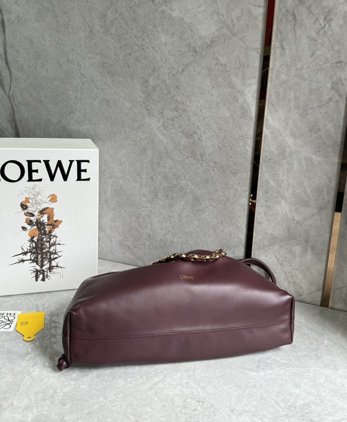 Flamenco Purse In Mellow Nappa Lambskin“41*26*9”-0011=
