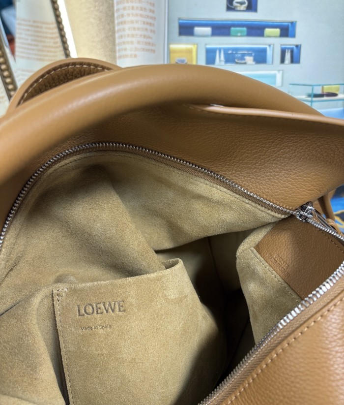 Large Puzzle Edge bag in grained calfskin“32.5*23.5*14.5CM”-078=