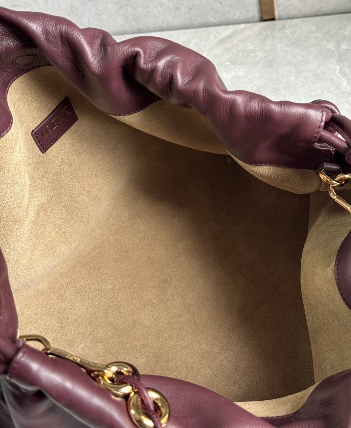 Flamenco Purse In Mellow Nappa Lambskin“41*26*9”-0011=
