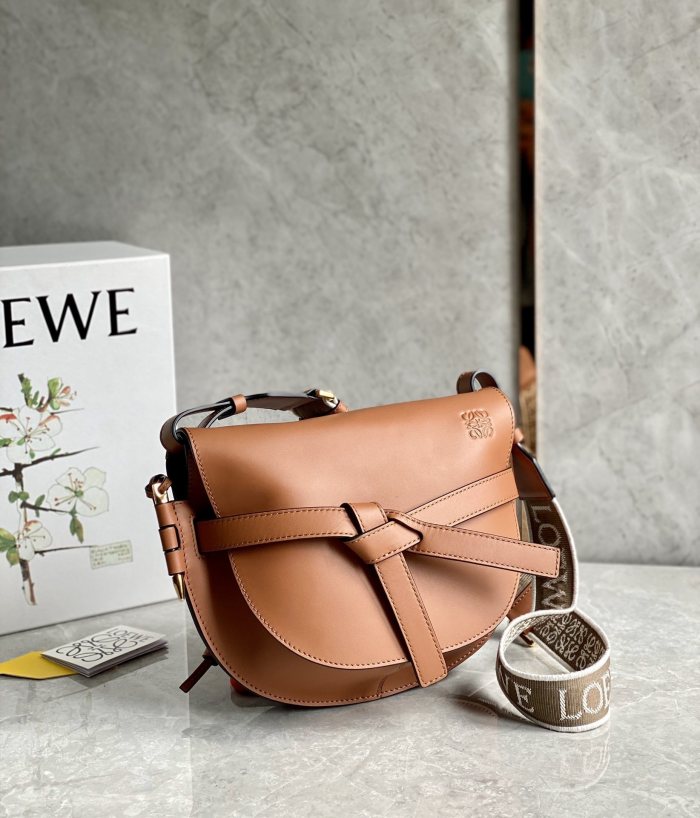Gate Dual Bag In Soft Calfskin And Jacquard*24*16*10CM“-058=
