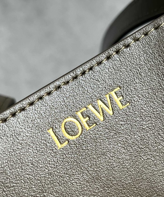 Puzzle Fold Tote In Shiny Calfskin“31.5*25.5*14.5CM”-058=