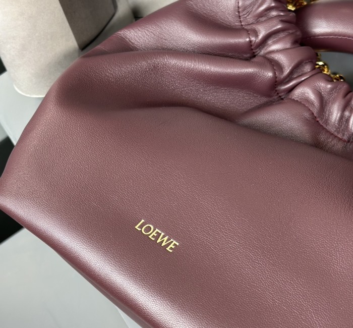 Small Nappa Leather Squeeze Bag“29*24*10.5CM”-058=