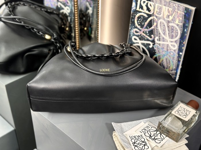 Large Flamenco purse in mellow nappa lambskin“41*26*9CM”-009=