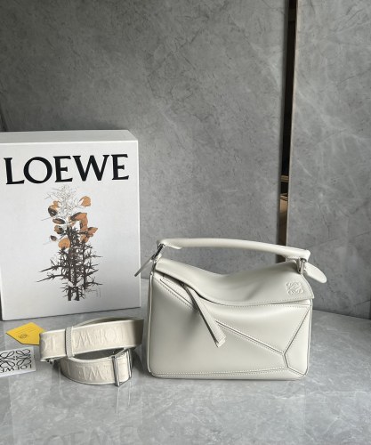 Puzzle Edge Bag In Soft Grained Calfskin“24*16.5*10.5CM”-059=