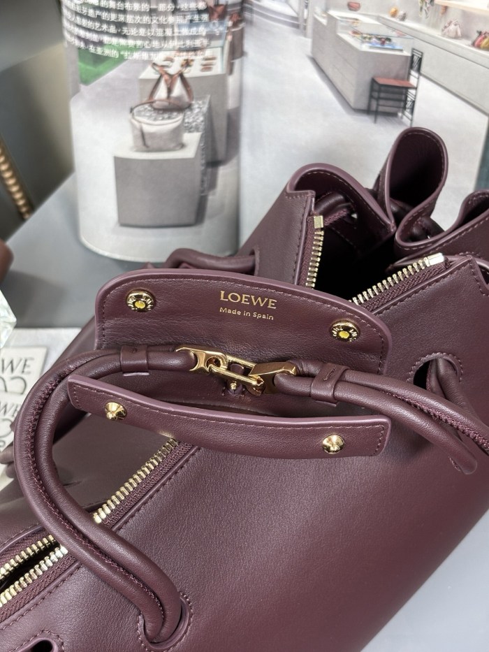 Small Madrid bag in smooth calfskin“23.5*19*10CM”-009=