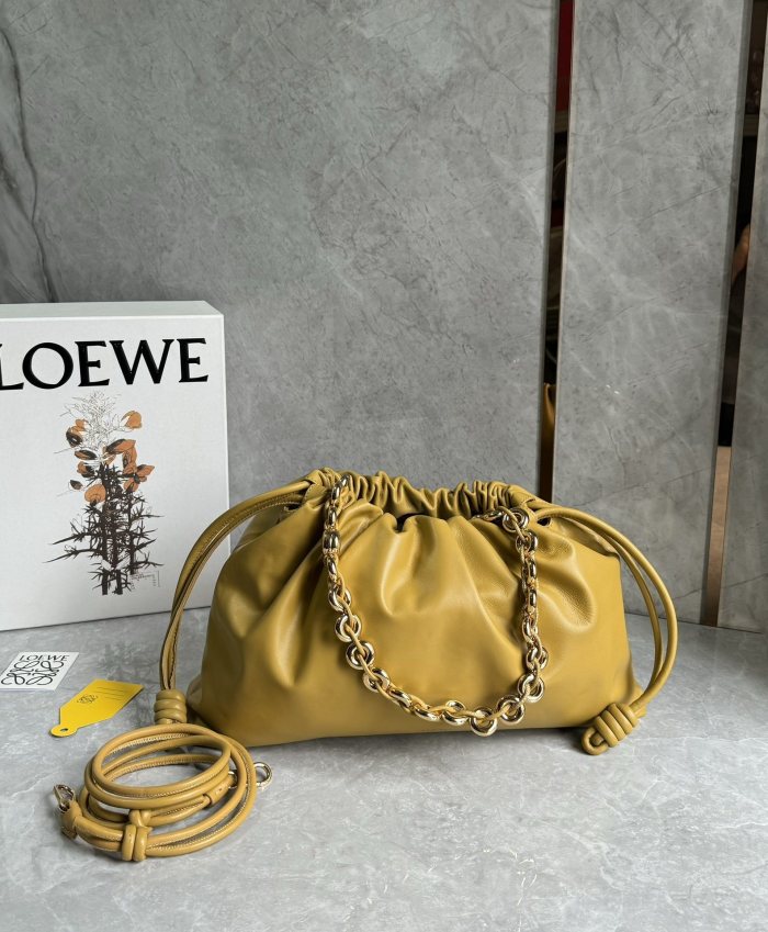 Flamenco Purse In Mellow Nappa Lambskin“41*26*9”-0011=
