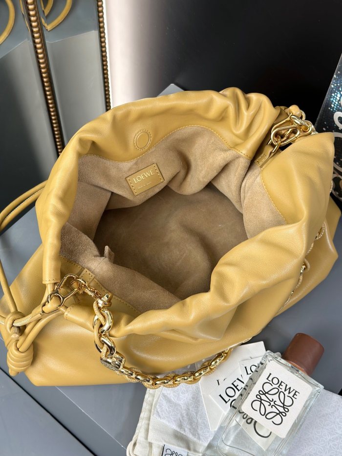 Large Flamenco purse in mellow nappa lambskin“41*26*9CM”-009=
