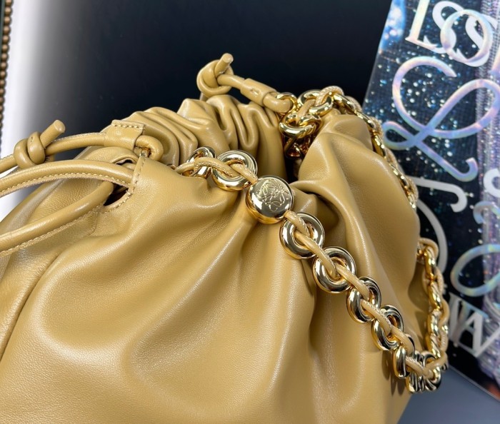 Large Flamenco purse in mellow nappa lambskin“41*26*9CM”-009=