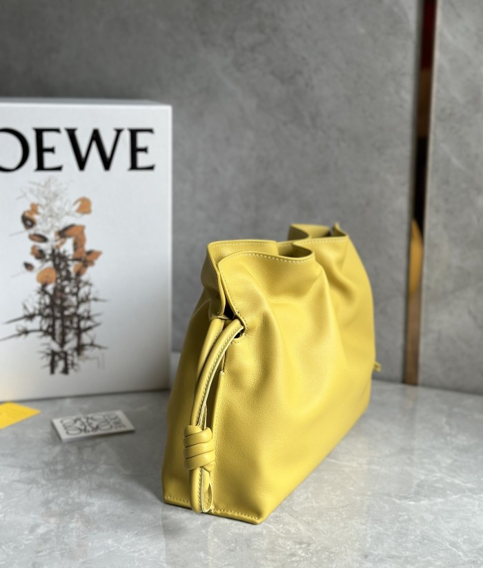 Mini Flamenco Clutch In Nappa Calfskin“30*24.5*10.5CM”-059=