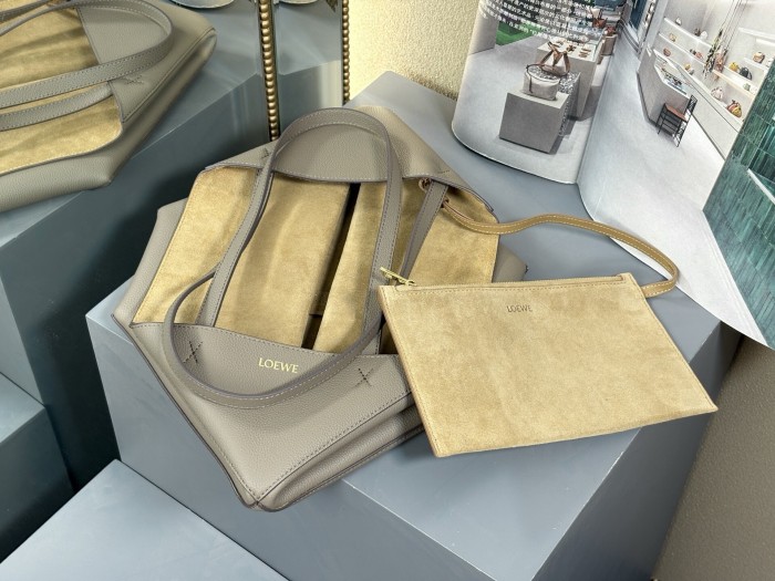 Medium Puzzle Fold Tote bag“31.5*29*12.5CM”-087=