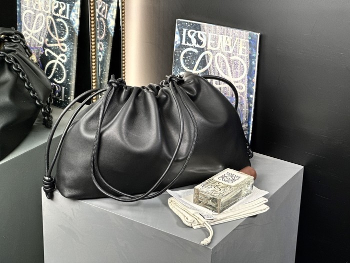 Large Flamenco purse in mellow nappa lambskin“41*26*9CM”-009=