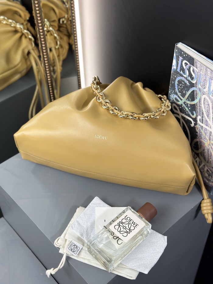 Large Flamenco purse in mellow nappa lambskin“41*26*9CM”-009=
