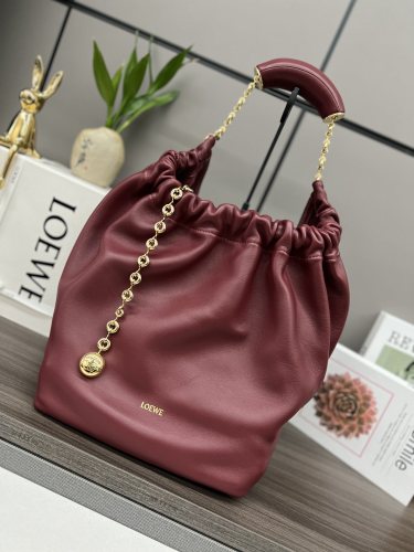 Squeeze Bag In Mellow Nappa Lambskin“34*33*13.5CM”-059=