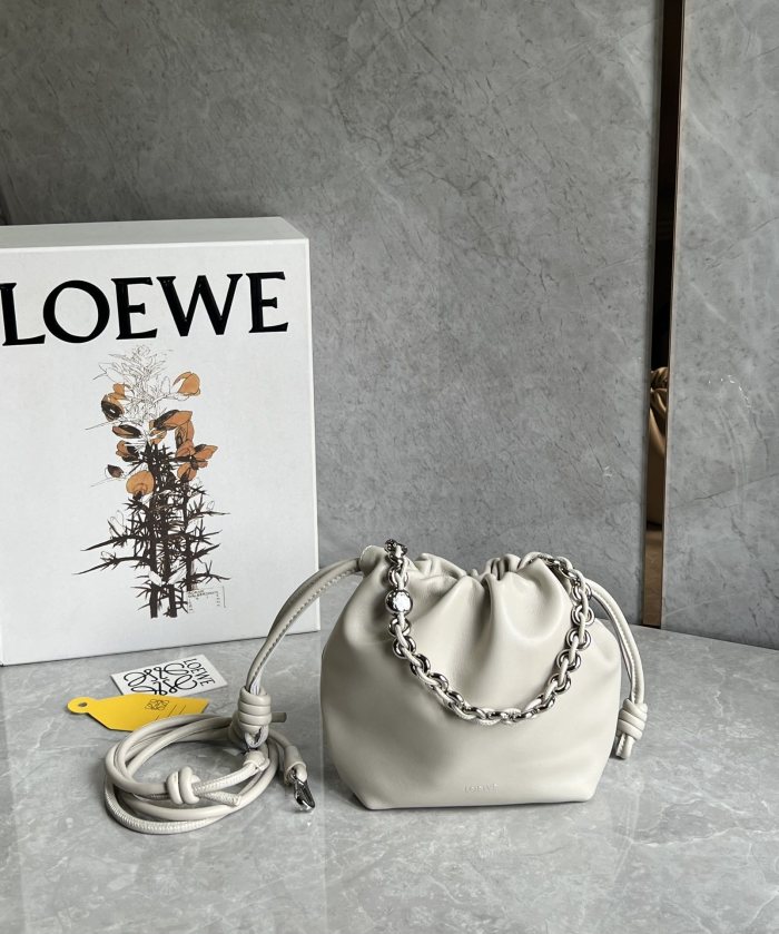 Flamenco Purse Bucket In Mellow Nappa Lambskin“23*17*5.5”-038=