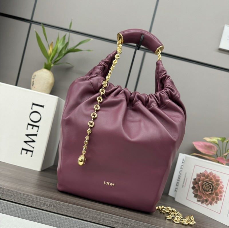 Squeeze Bag In Mellow Nappa Lambskin“34*33*13.5CM”-059=