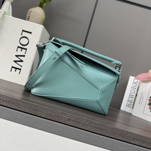 Puzzle Edge Bag In Soft Grained Calfskin“24*16.5*10.5CM”-009=