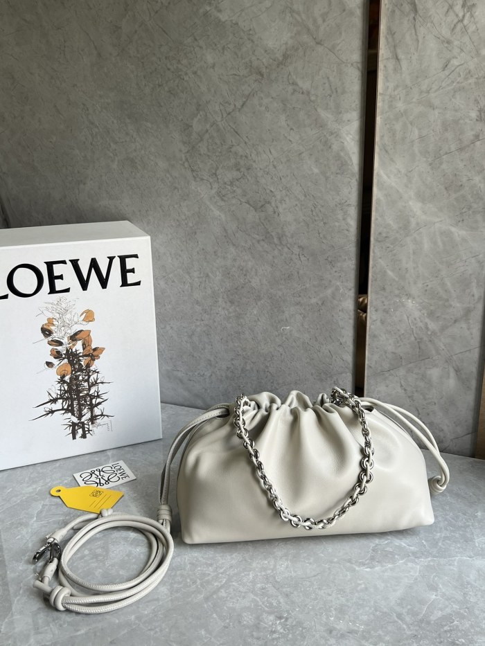 Flamenco Purse In Mellow Nappa Lambskin“30*20*10.5CM”-009=