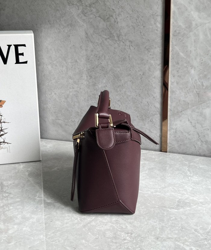 Puzzle Edge Bag In Soft Grained Calfskin“24*16.5*10.5CM”-009=