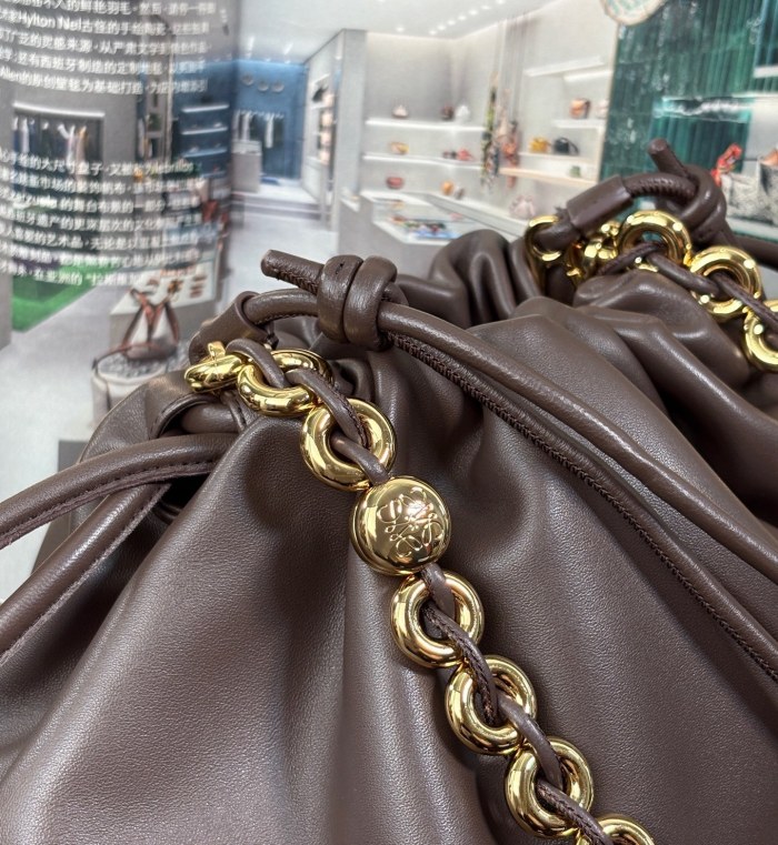 Large Flamenco purse in mellow nappa lambskin“41*26*9CM”-009=