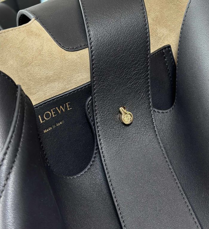 Pebble Bucket Bag In Smooth Calfskin“28*24.5*23.5CM”-087=