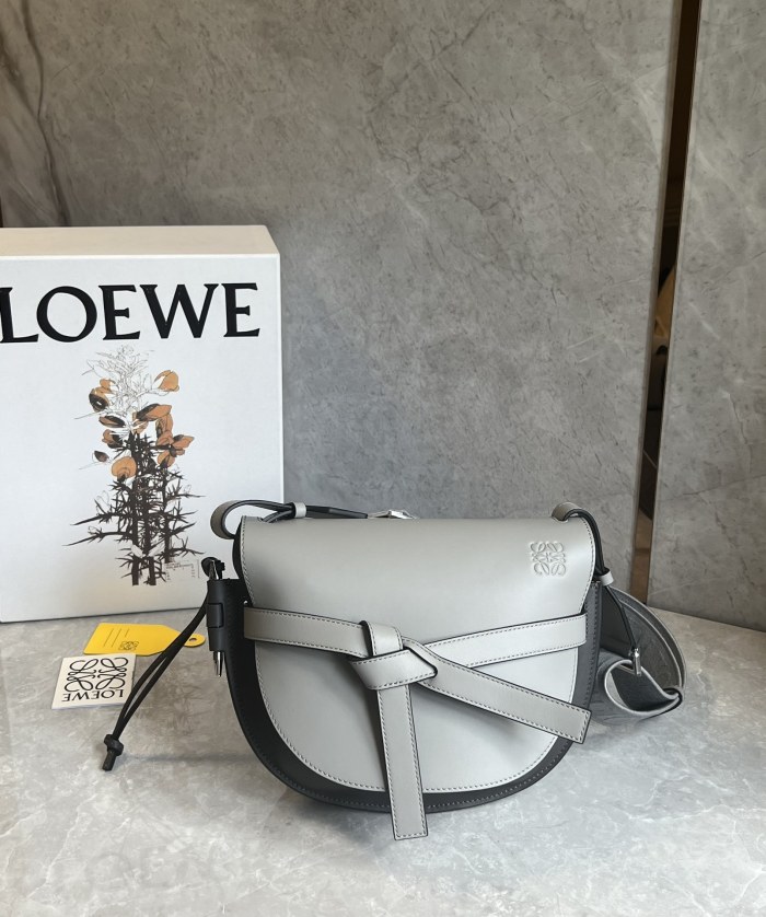 Gate Dual Bag In Soft Calfskin And Jacquard*24*16*10CM“-058=