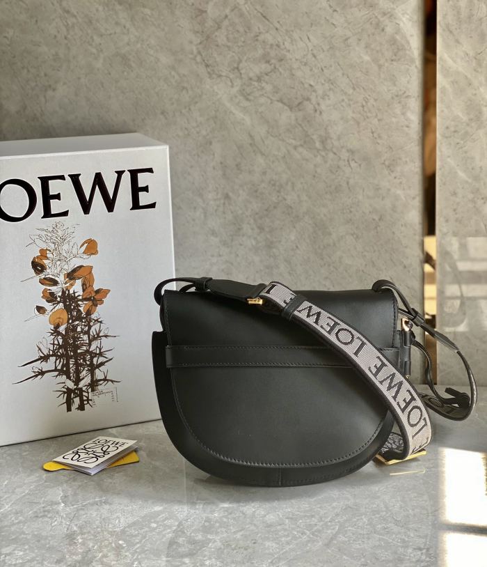 Gate Dual Bag In Soft Calfskin And Jacquard*24*16*10CM“-058=