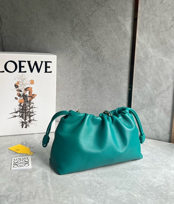 Flamenco Purse In Mellow Nappa Lambskin“30*20*10.5CM”-009=