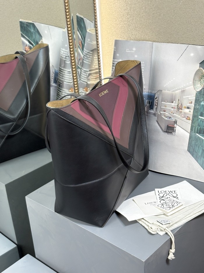 Medium Puzzle Fold Tote bag“31.5*25.5*14.5CM”-027=