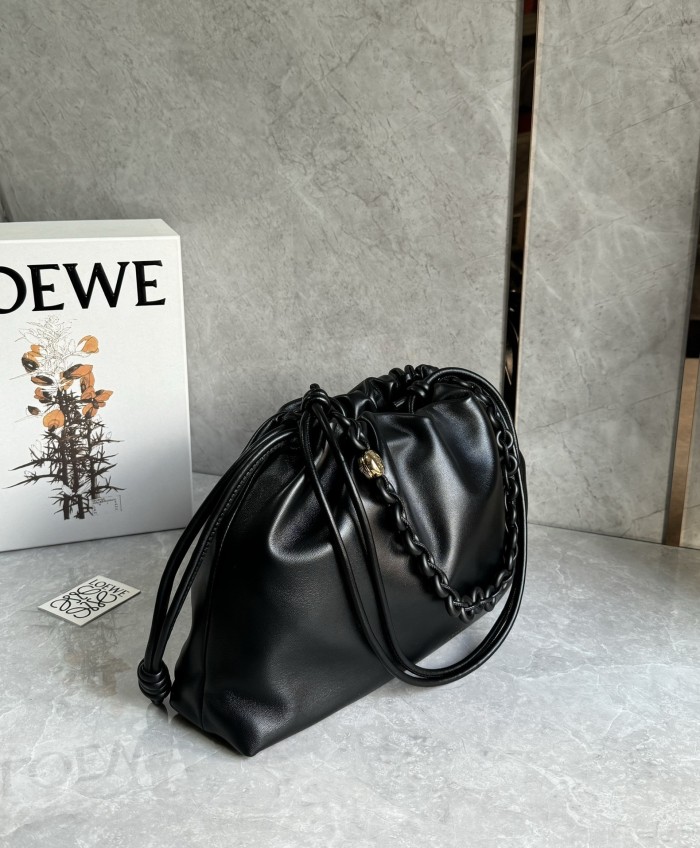 Flamenco Purse In Mellow Nappa Lambskin“41*26*9”-0011=
