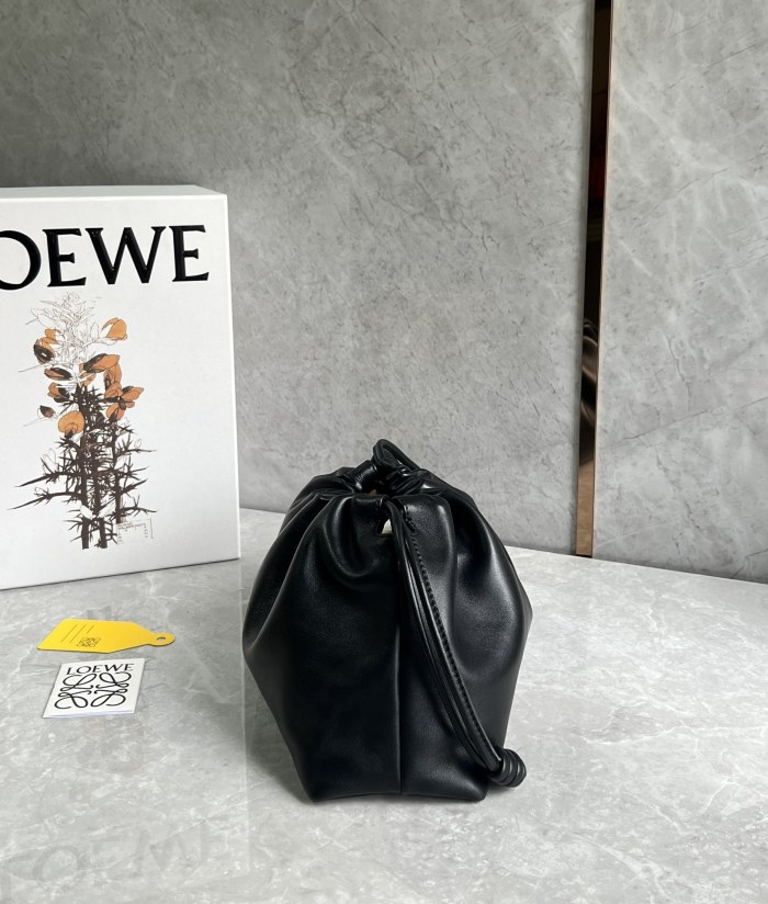 Flamenco Purse In Mellow Nappa Lambskin“30*20*10.5CM”-009=