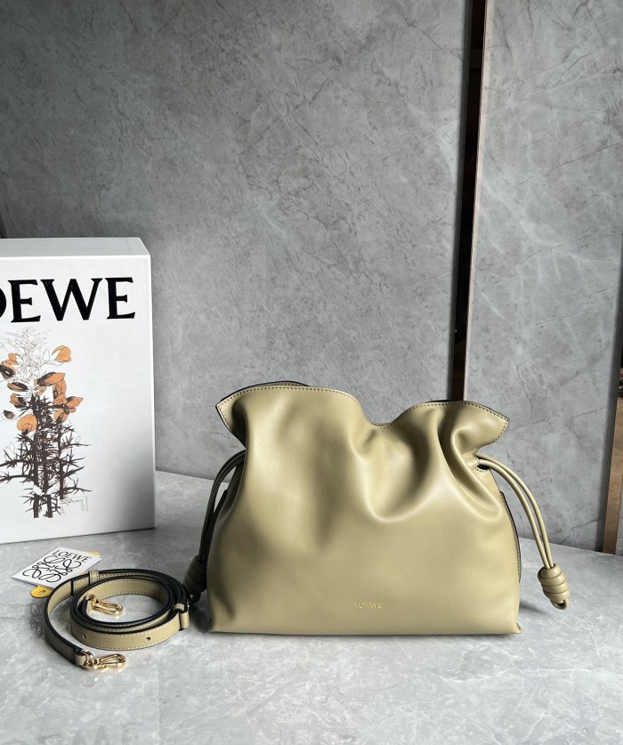 Mini Flamenco Clutch In Nappa Calfskin“30*24.5*10.5CM”-058=