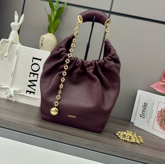 Squeeze Bag In Mellow Nappa Lambskin“29*24*10.5CM”-058=