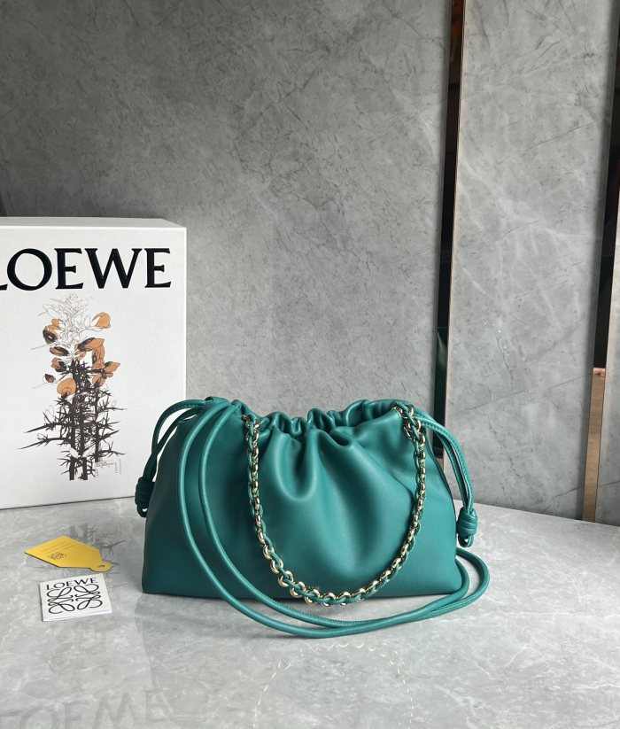 Flamenco Purse In Mellow Nappa Lambskin“30*20*10.5CM”-009=