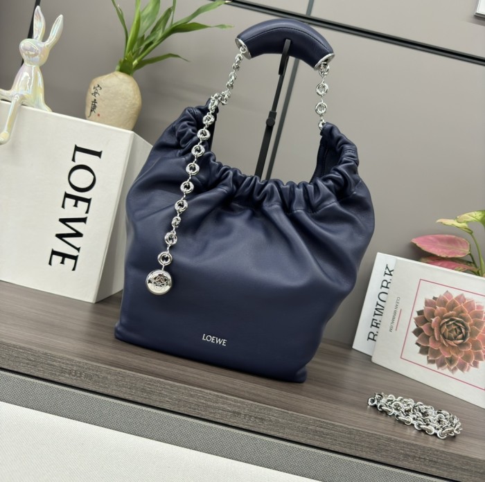 Squeeze Bag In Mellow Nappa Lambskin“29*24*10.5CM”-058=