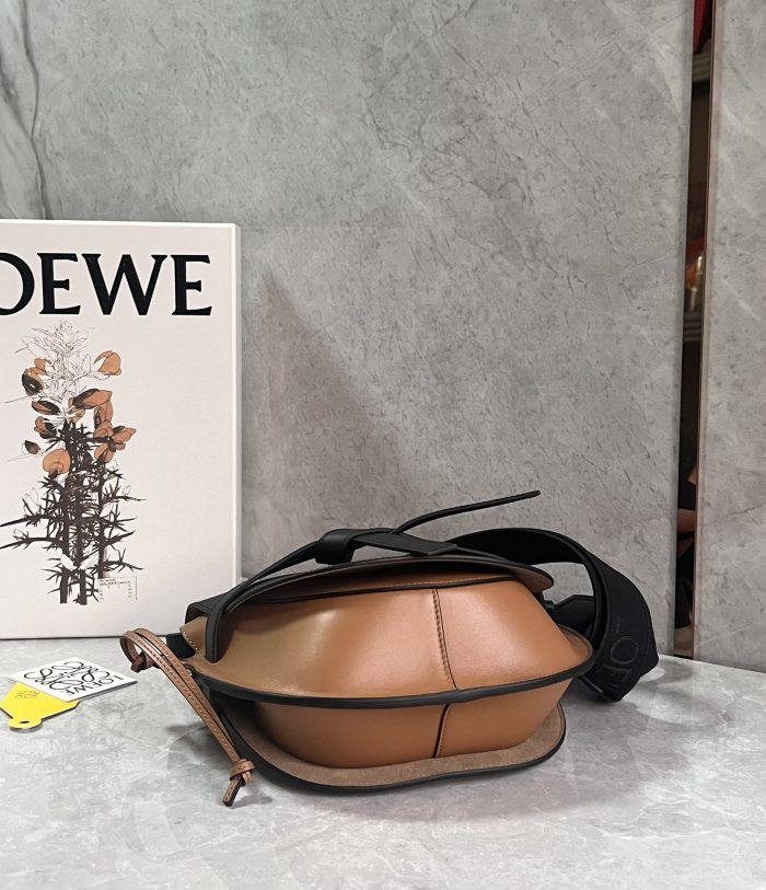 Gate Dual Bag In Soft Calfskin And Jacquard*24*16*10CM“-058=