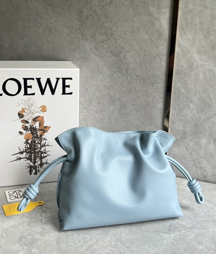 Mini Flamenco Clutch In Nappa Calfskin“30*24.5*10.5CM”-058=