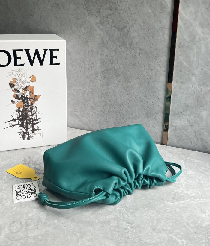 Flamenco Purse In Mellow Nappa Lambskin“30*20*10.5CM”-009=