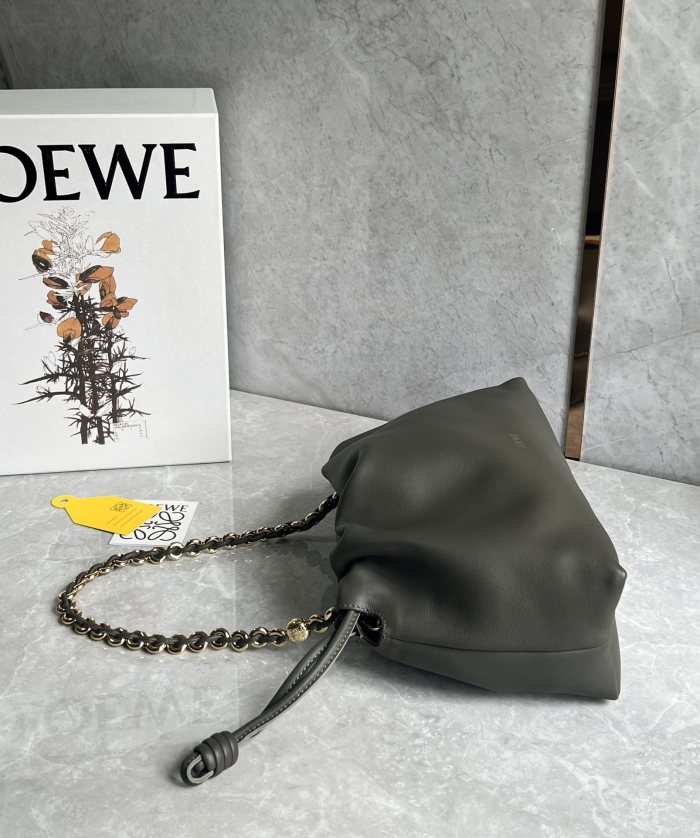 Flamenco Purse In Mellow Nappa Lambskin“30*20*10.5CM”-009=