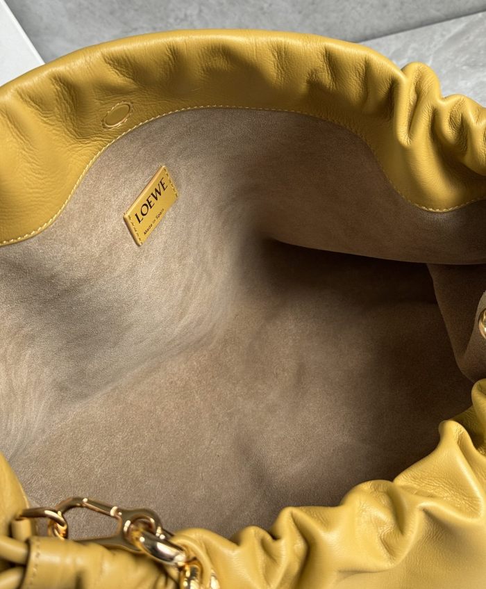 Flamenco Purse In Mellow Nappa Lambskin“41*26*9”-0011=